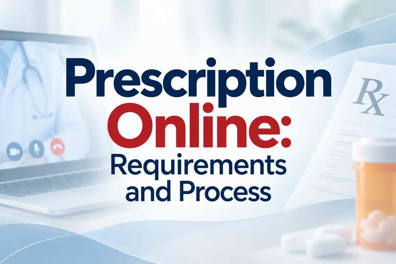 How to Get a Prescription Online: Requirements and Process