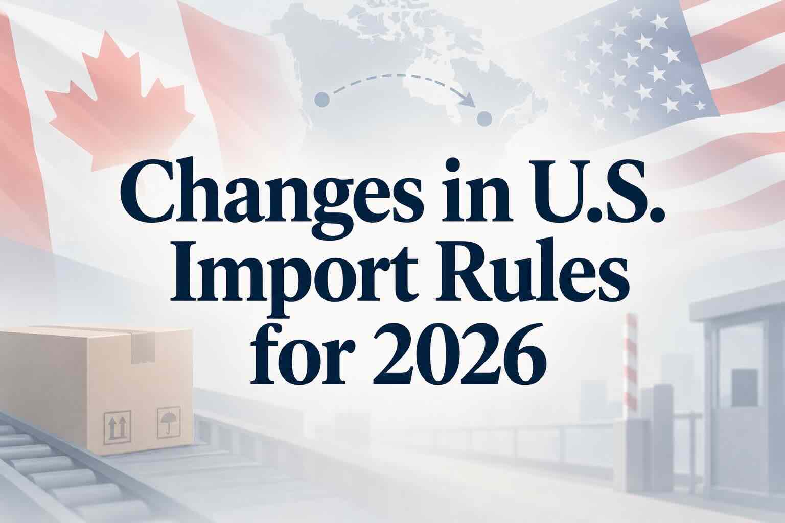 New U.S. Rules for International Mail Shipments: De Minimis Changes (October 2026)